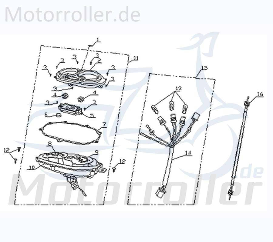 Knopfzelle LR44 Uhr Tachometer Kreidler Vabene 50 SMC 730944 Motorroller.de Batteriezelle Scooter Moped Ersatzteil Service Inpektion Direktimport