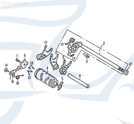 Sicherungsscheibe 250ccm Rex Quad 150 ATV 150ccm 4Takt Motorroller.de Scheibensicherung Arretierungsscheibe 150ccm-4Takt UTV Ersatzteil Service