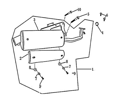 Bundschraube M6x20mm verzinkt Rex RS450 Roller 50ccm 4Takt Motorroller.de Maschinenschraube Flanschschraube Flansch-Schraube Maschinen-Schraube