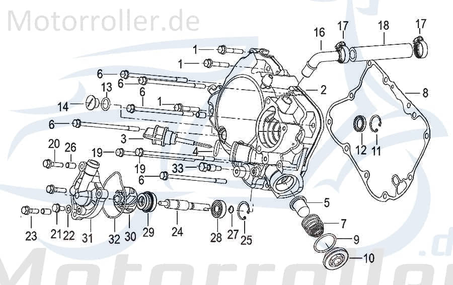 SMC Quad 250 Sicherungsring 10mm 125ccm 4Takt B080000010A1 Motorroller.de Schelle Befestigungsklemme Sicherungsklemme Sicherungsclip 125ccm-4Takt ATV