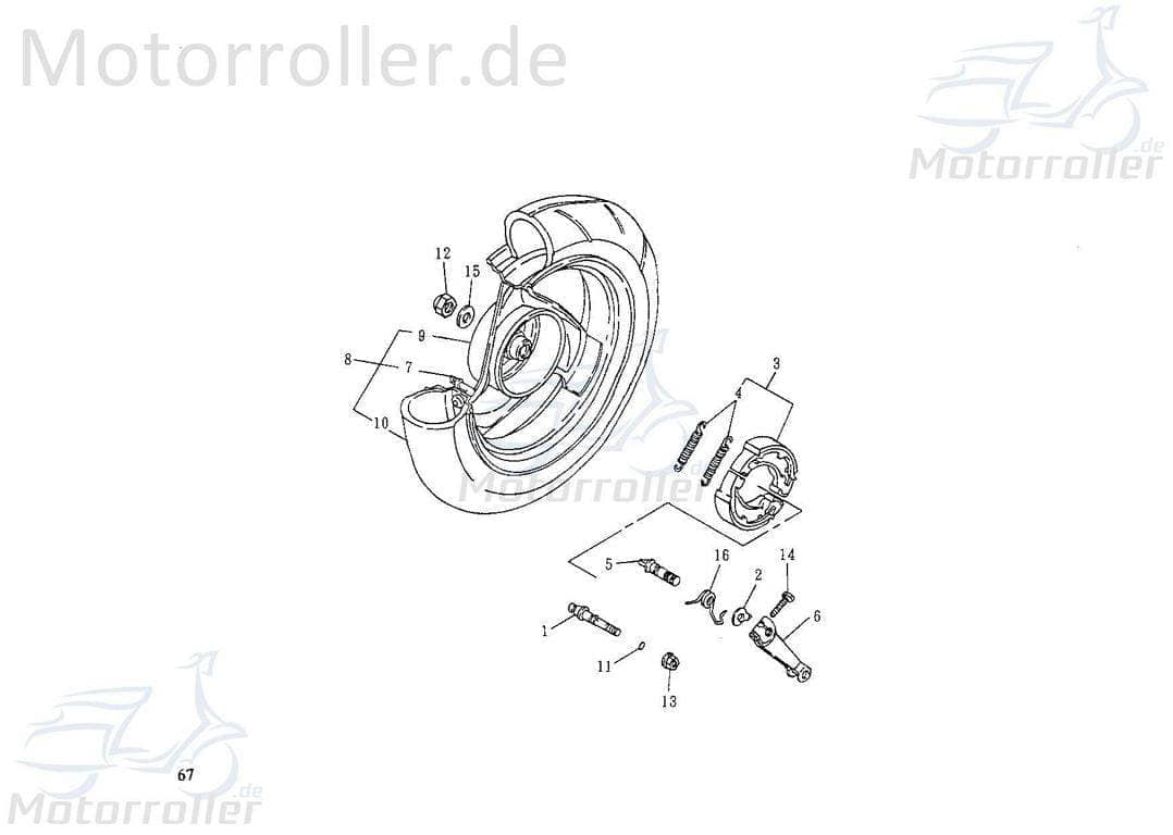 SMC Chopper 125 O-Ring 7x1,9mm 50ccm 125ccm 4Takt 93210-19070 Motorroller.de Gummidichtung Dichtring Gummiring Oring Gummi-Ring Dicht-Ring Mokick