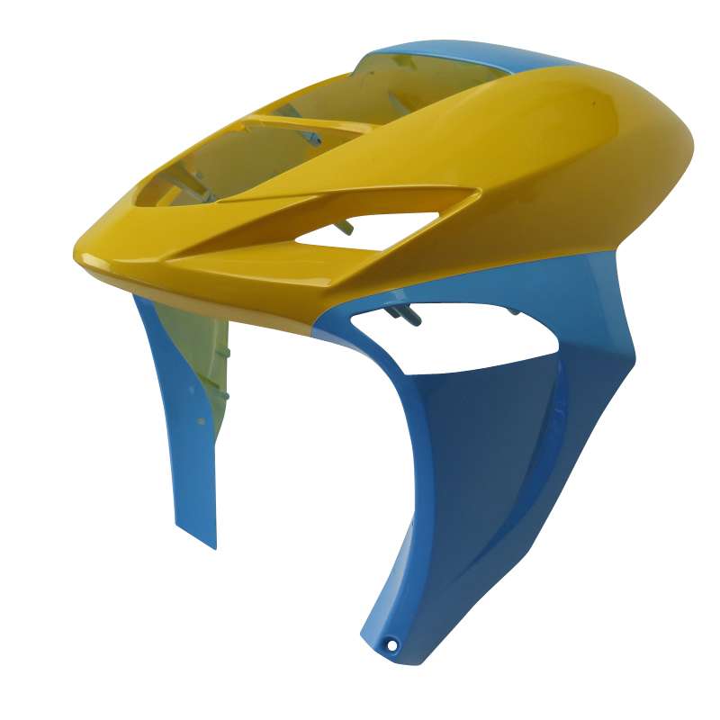 CPI Aragon 50 GP Frontverkleidung  gelb - blau Roller 50ccm 2Takt 730330 Motorroller.de Frontschürze Frontmaske Front-Cover Lenkerverkleidung Front-Sc