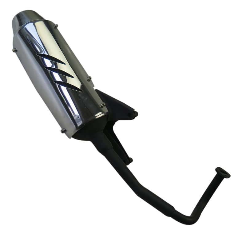 Kreidler MONZA 50 Race Urban Auspuff 50ccm 4Takt 741287 Motorroller.de Endschalldämpfer Auspuffanlage Endtopf Auspuff-Anlage Auspufftopf 50ccm-4Takt