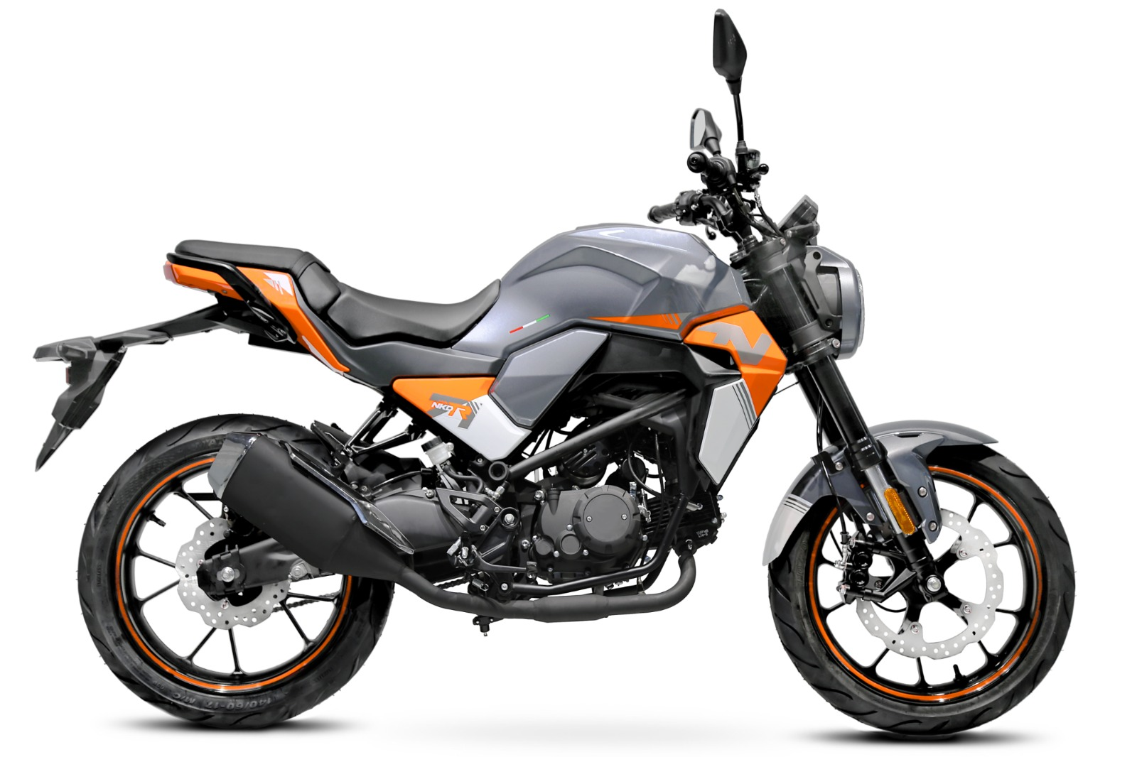 Fighter 50 Naked R-S orange 45 km/h Euro 5 Schaltmoped Mokick