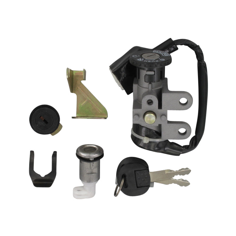 Kreidler Galactica 3.0 LC 50 DD Schlosssatz 741483 Motorroller.de Zündschloss Schloss-Set Zünd-Schloss Zündung Scooter Ersatzteil