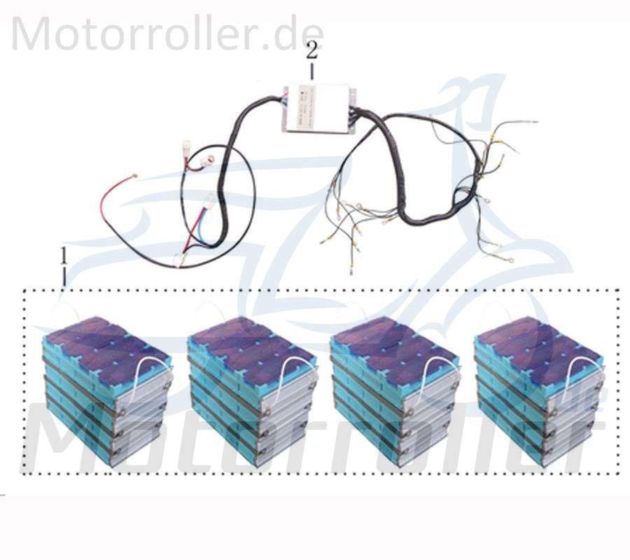 Jonway Galactica 2.0 Electro Haltebügel 50ccm elektro 711177 Motorroller.de Halter Träger Halterung Befestigungsbügel Halteblech Topcaseträger Service