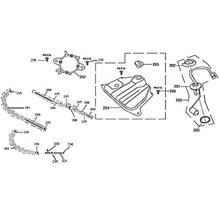 Hagebau Palermo 50 Ansaugschlauch 50ccm 4Takt 1768B-DGW-9100 Motorroller.de Unterdruckschlauch Ansaugstutzen Ansaugrohr Vakuumschlauch Saugleitung