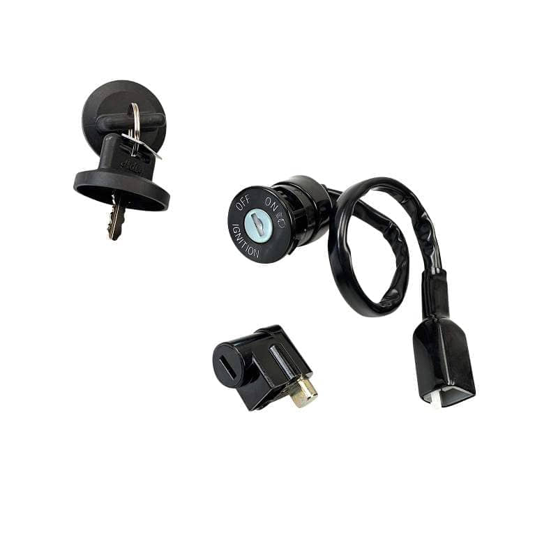 PGO Zündschloss ohne EEC SYSTEM X-RIDER 150 Quad 150ccm 4Takt Motorroller.de Zünd-Schloss Lenkerschloss Lenker-Schloss Anlasserschloss PGO 50ccm-2Takt