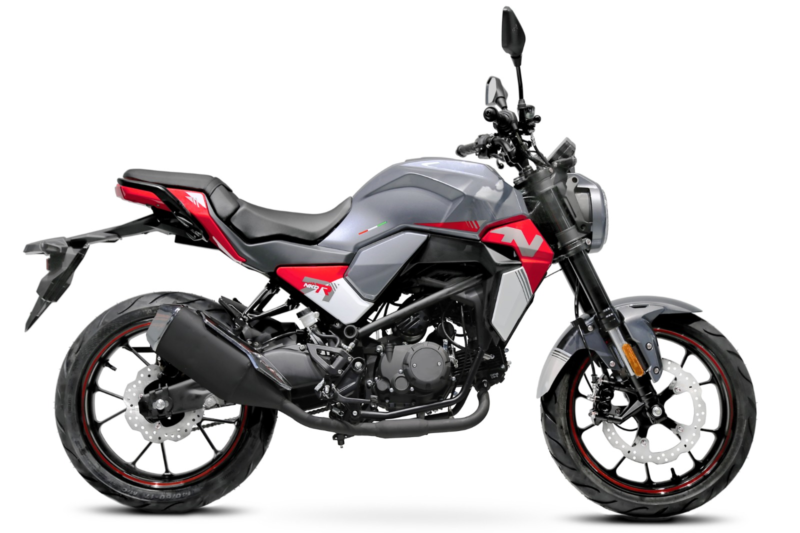 Fighter 50 Naked R-S rot 45 km/h Euro 5 Schaltmoped Mokick