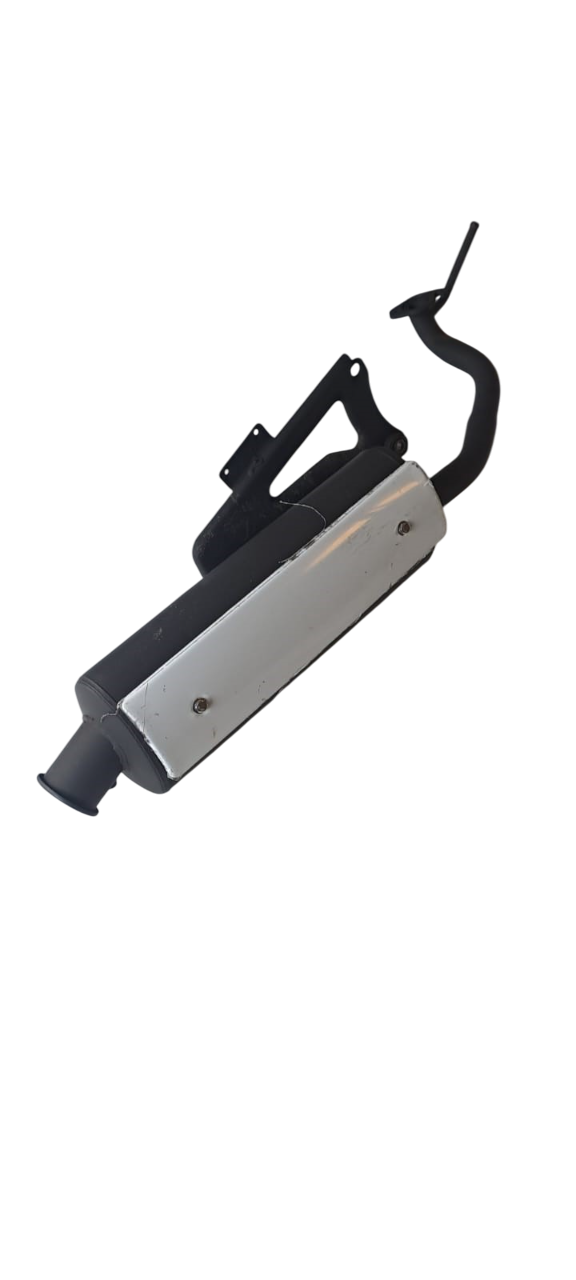 Kreidler Jigger 50 Auspuff mit SLS Anschluss 701702 Motorroller.de Abgasanlage Auspuffanlage 2Takt 50ccm