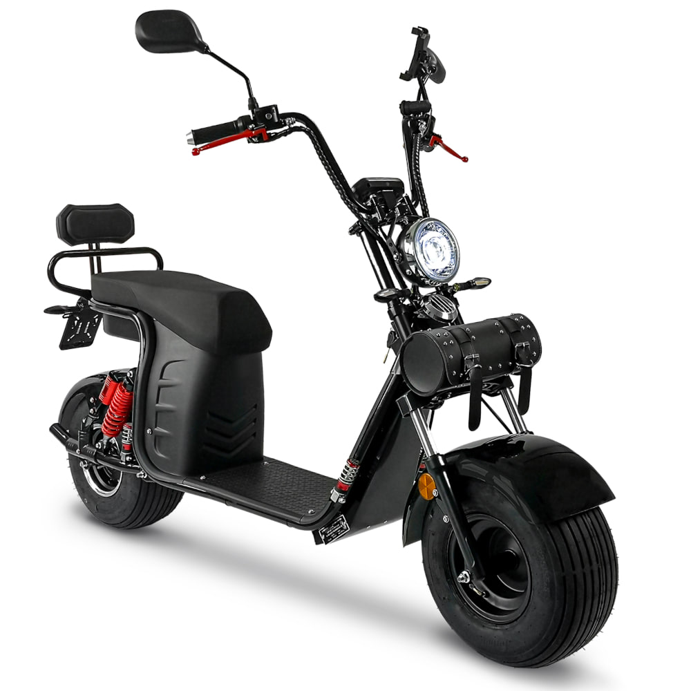 Elektroroller Scoody 45 E-Cruiser 45 km/h E-Roller E-Scooter 1500 Watt 60V-20Ah mit Straßenzulassung