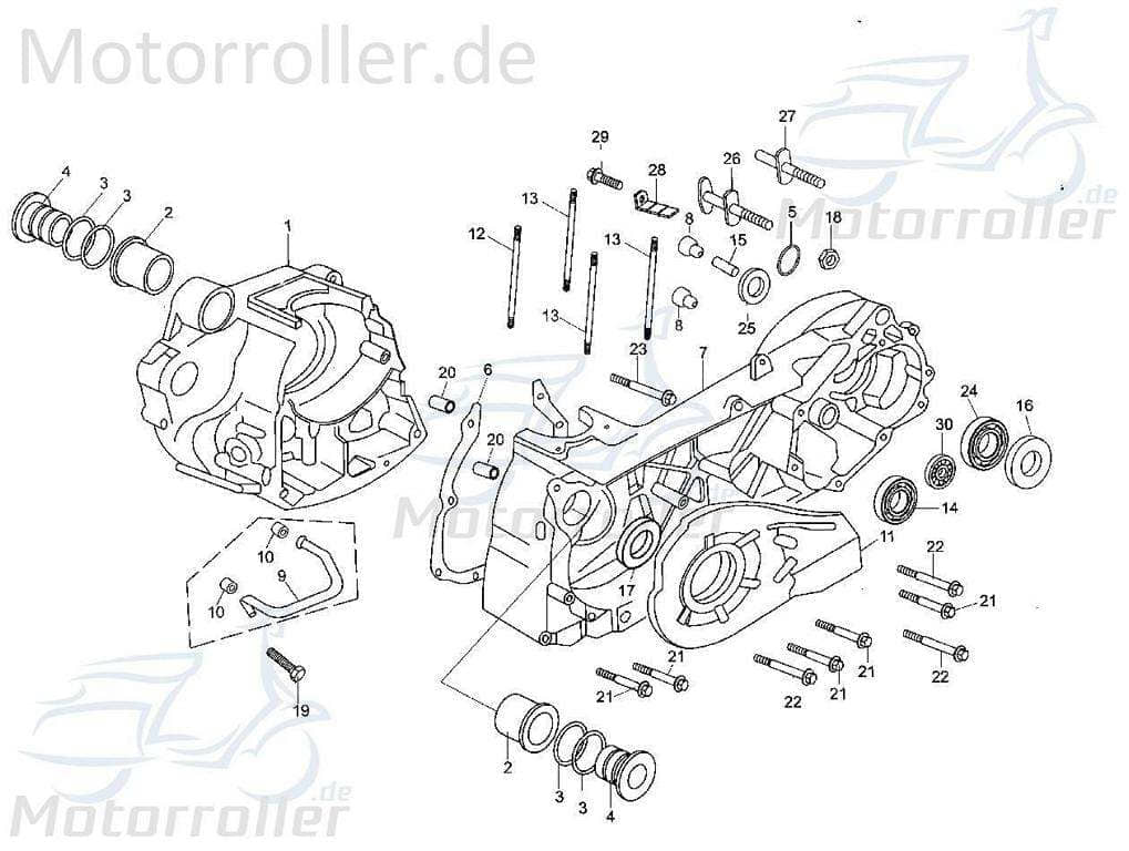 Eppella Strassenbuggy 250 I+II Simmerring 150ccm 4Takt YYSLL2501021 Motorroller.de 34x52x5mm Simmering Wellendichtring Abdichtring Dichtringe Baotian