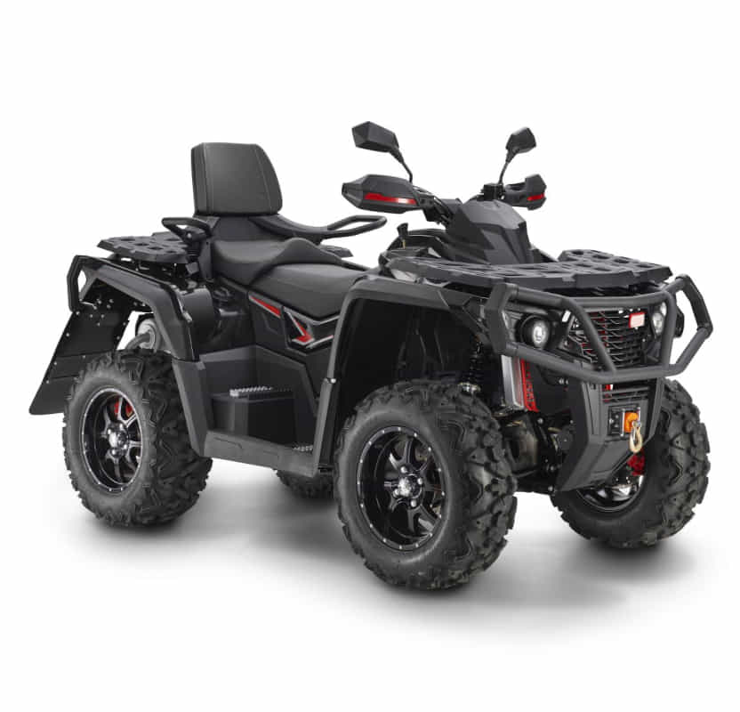 Quad Fighter PC 1000 schwarz LOF Euro 5 ATV Straßenzulassung V-Twin Motor