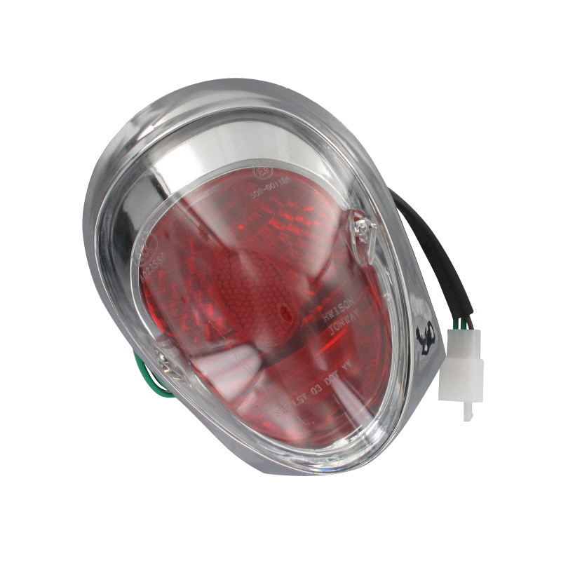 Rex RS Classic 50 Rücklicht mit E Marke E9 Rückleuchte 50ccm 4Takt 706540 Motorroller.de Heckleuchte Hecklicht