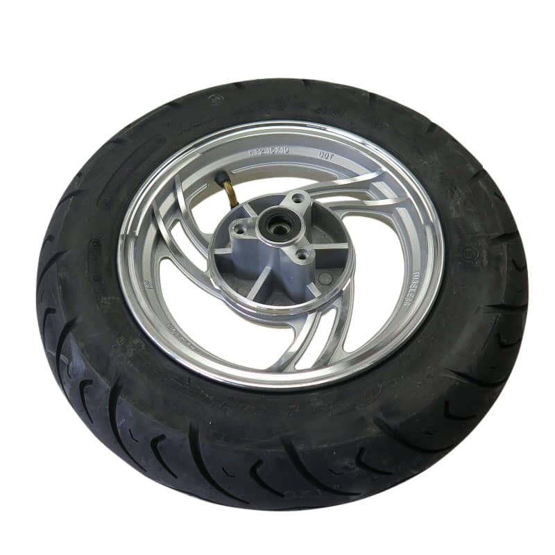 Vorderrad komplett 3.50-10 Rad Felge 700500 Motorroller.de MT2.15x10 Alufelge Scheibenbremse