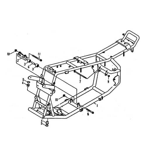 SMC Quad 170 O-Ring Gummidichtung 170ccm 4Takt 93210-24148 Motorroller.de Dichtring Gummiring Oring Gummi-Ring Dicht-Ring Minarelli liegend ATV UTV