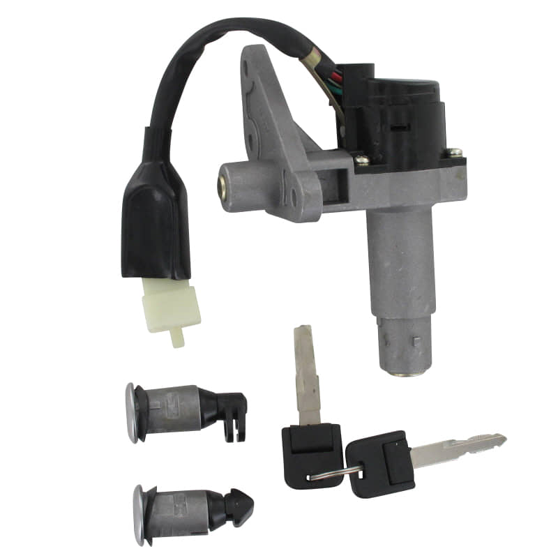 Rex RS1100 Schlosssatz Zündschloss 125ccm 4Takt 701366 Motorroller.de Tankverschluss Tank-Verschluss Tank-Deckel Schloss-Set Zünd-Schloss Scooter