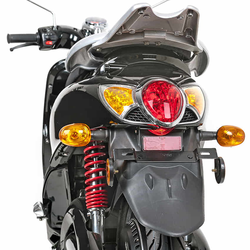 Elektroroller Scoody 45 TR 1500 Watt Lithium-Ionen-Akku 45 km/h E-Scooter E-Roller Motorroller mit Straßenzulassung