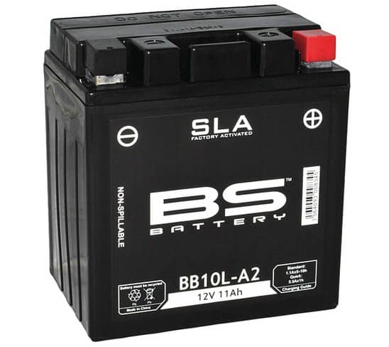 Batterie BB10L-A2 12V 10Ah Kawasaki Z 250 Akku 0.537.865-8 Motorroller.de Starterbatterie Akkumulator Starter-Batterie Bleibatterie Litiumbatterie