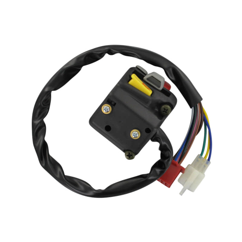 Rex Quad 50 Schaltereinheit links ATV 50ccm 2Takt 93105 Motorroller.de Abblendlicht/Fernlicht Lenkerarmatur Schaltergehäuse Kombischalter SMC UTV