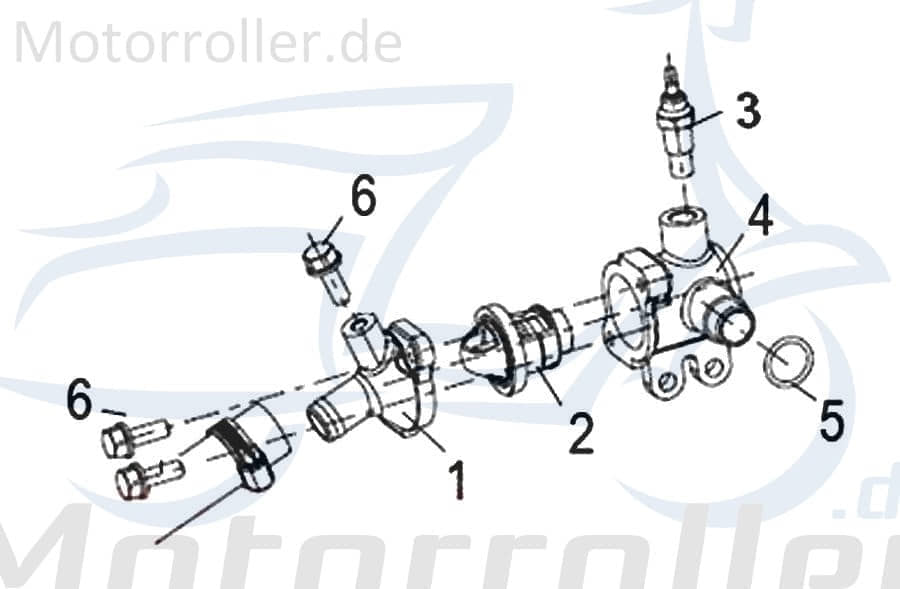 SMC Thermostat 125ccm 4Takt Generic Zion 125 270135000000 Motorroller.de Temperaturschalter Temperaturregeler Überhitzungsschalter 125ccm-4Takt Moped