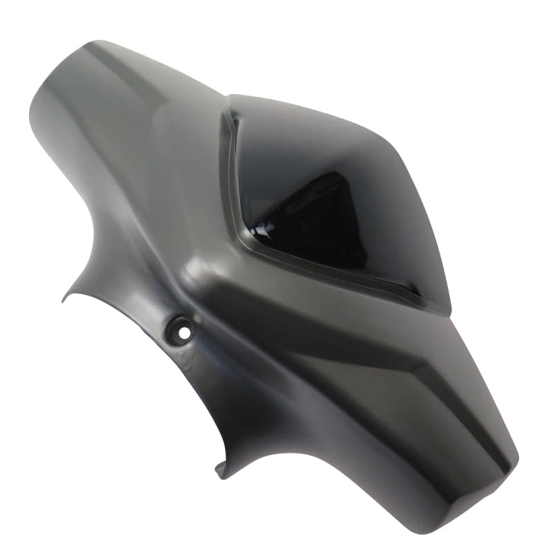 Rex Monaco 125 Lenkerverkleidung schwarz glanz/titanium matt 709078 Motorroller.de Frontverkleidung Frontschürze Frontmaske Lenkerabdeckung