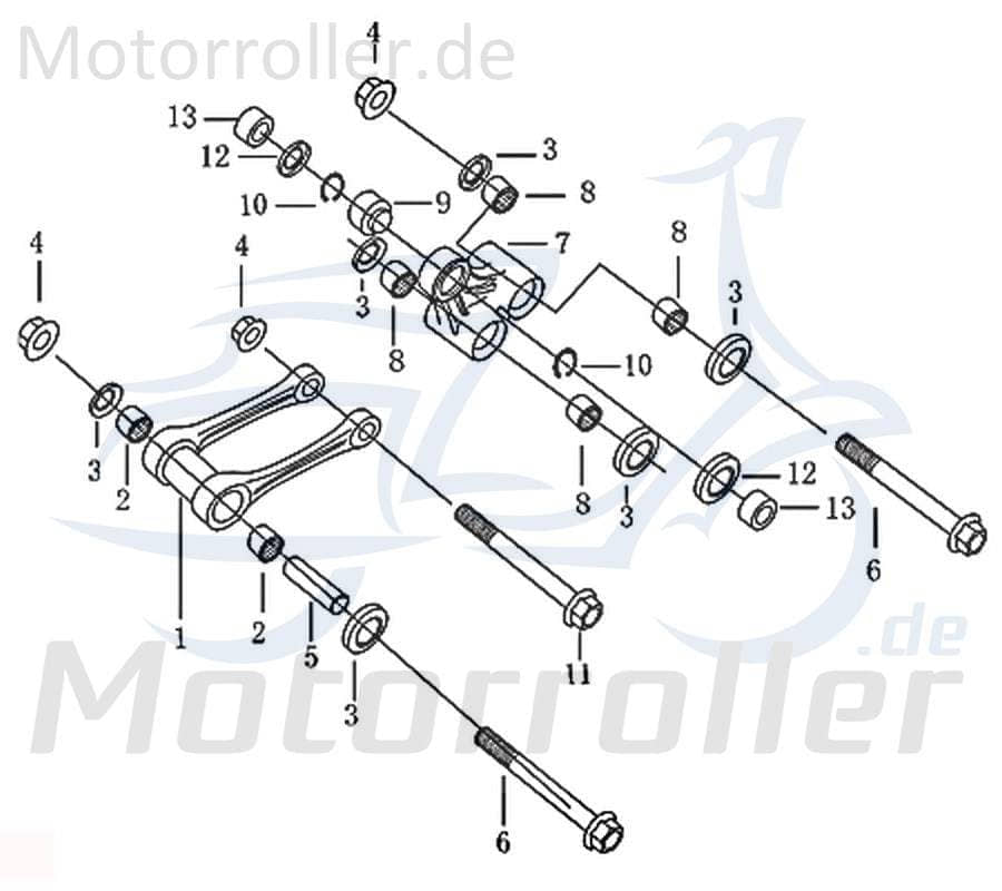 Kreidler DICE SM 50 LC Sicherungsring 50ccm 2Takt 700-893-20-WZ Motorroller.de Schelle Befestigungsklemme Sicherungsklemme Sicherungsclip Motorrad