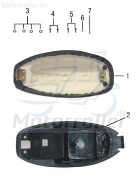 Eppella Eppella Scoody 20 Sitzbank 50ccm elektro ZW-K-01 Motorroller.de Sattel Fahrersitz Sitz-Bank Elektroroller Guewer Ersatzteil Service Inpektion