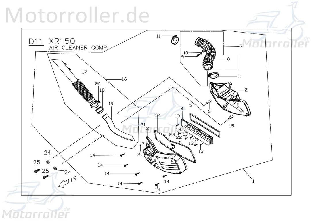 PGO X-RIDER 150 Ansaugrohr Quad 150ccm 4Takt C22622600001 Motorroller.de Saugleitung Luftzufuhr Luftansaugrohr Ansaugleitung Ansaug-Rohr Luft-Zufuhr