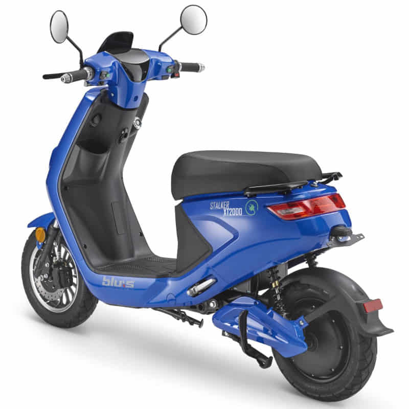 Elektroroller Scoody 45 Blu:s XT2000 Stalker blau 2000W 45 km/h E-Roller E-Scooter Mofa