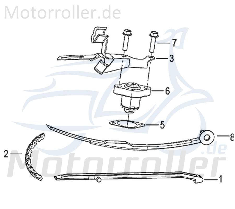 Kreidler Insignio 125 2.0 Dichtung SEAL 125ccm 4Takt 750028 Motorroller.de Abdichtung Gasket 125ccm-4Takt Scooter Qingqi Ersatzteil Service Inpektion