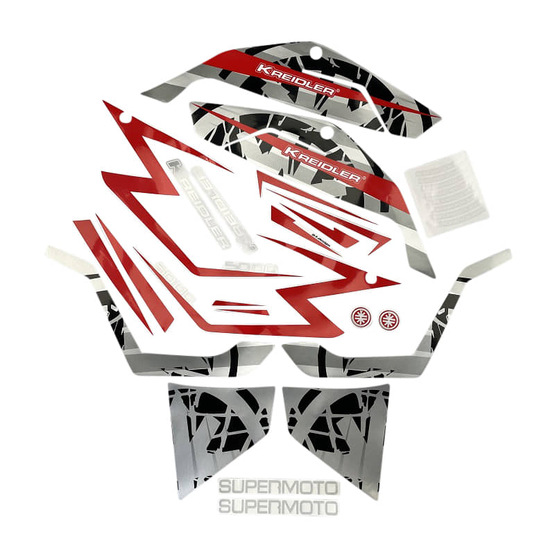Kreidler Supermoto 50 DD Dekorsatz 733439 Aufkleber Sticker Logo Emblem Schriftzug Zierstreifen Dekor