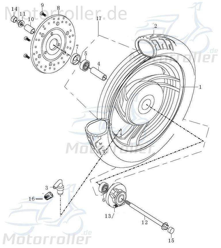 Rollerreifen 3.50-10 51J TL 2er-Set 100/90-10 Rex 50ccm 4Takt Motorroller.de JSD50QT - 13 Scooterreifen Sommerreifen 139QMB RS450 AGM Ersatzteil