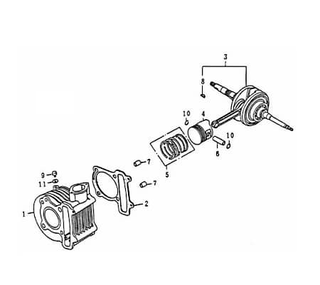 Rex Rexy 125 Scheibe 6x12x1,2mm 125ccm 4Takt 97230-061212 Motorroller.de Unterlegscheibe U-Scheibe Distanz-Scheibe Unterleg-Scheibe Abstandsscheibe