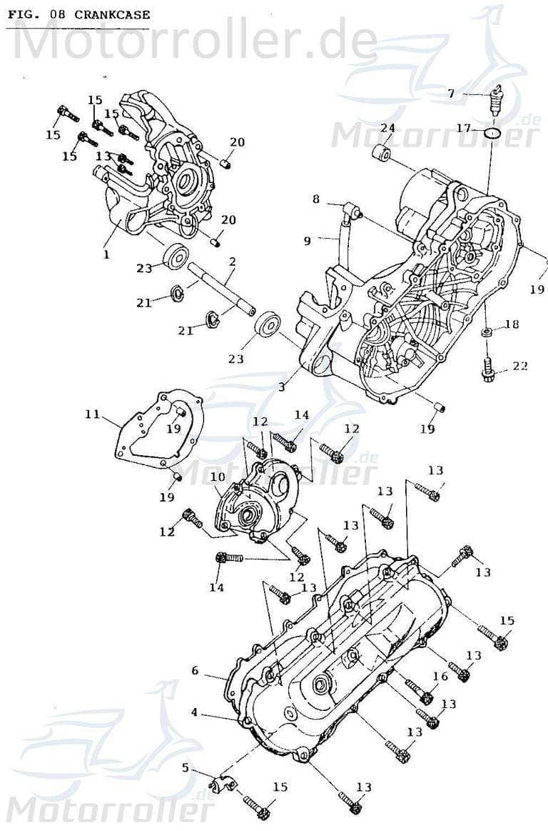 Seegerring außen STW-14mm Kickstarterwelle Adly 1PE40-0515 Motorroller.de Sicherungsring Klemmring Nutring Sicherungsclip Seegering 1E40QMB Quad ATV