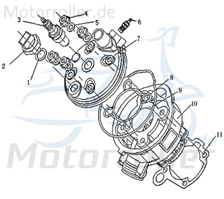 CPI SX 50 Supercross Lüfterschalter 50ccm 2Takt Scooter Roller 1E40MB.09.03 Motorroller.de 50ccm-2Takt Moped Ersatzteil Service Inpektion Direktimport
