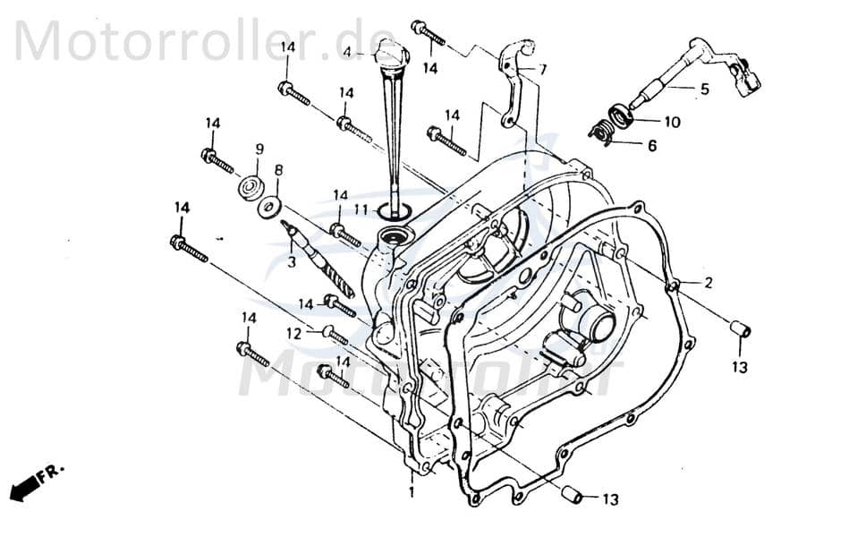Chunlan Chopper Ölmessstab 125ccm 4Takt ABB-P08-NO.-04 Motorroller.de Ölmeßstab Ölpeilstab Ölstab Öl-Peilstab Öl-Messstab Ölmessung Öl-Stab 244FM