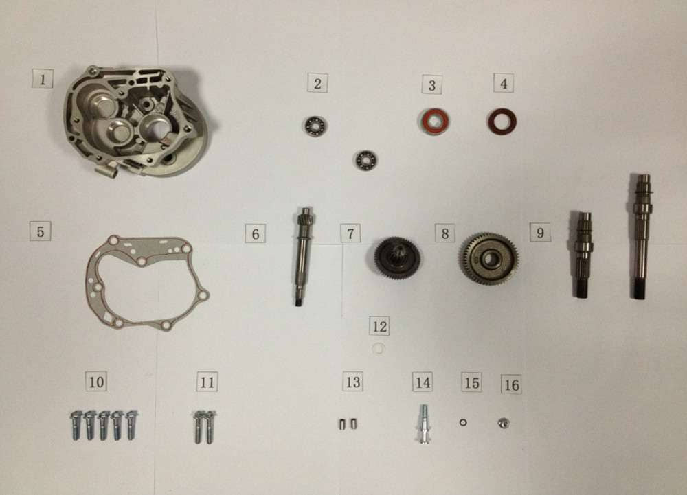 AGM GMX 460 Retro Classic Dichtung Getriebe Motorgehäuse 50ccm 4Takt 21395-SQ5A-9000 Motorroller.de Abdichtung SEAL Gasket 50ccm-4Takt Scooter Service
