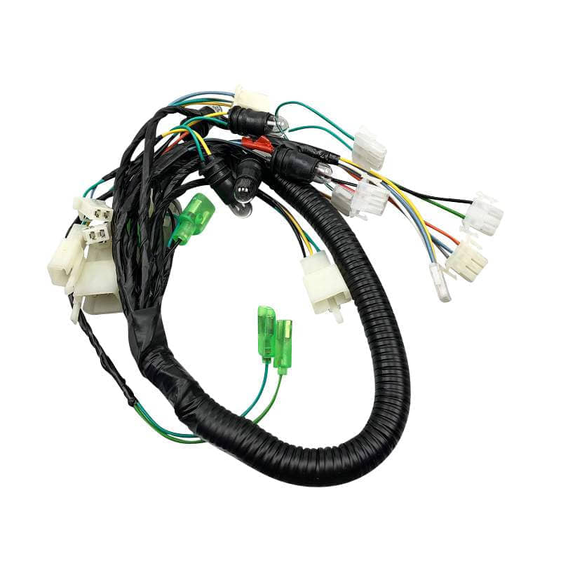 Kabelbaum Euro 4 Stromverteiler Strom-Verteiler 1070402-3 Motorroller.de Kabelsatz Kabel-Set Kabelbündel Kabel-SatzKabelbaumverteiler Kabel-Baum Moped