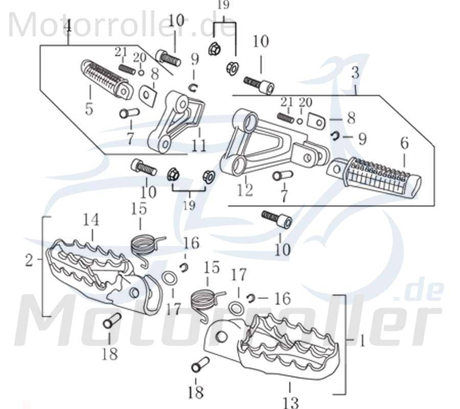 CPI FEDER Schwingungsdämpfer Dämpfung 220-12Y2-002L-005 Motorroller.de Ausgleichsfeder Abfederung Masseausgleich Ersatzteil Service Inpektion