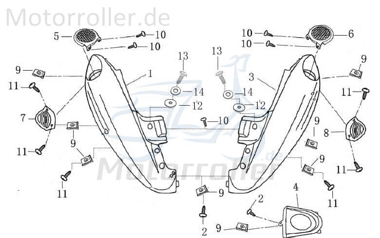 Rex Flash 50 Aufklebersatz Roller Scooter 50ccm 2Takt 706313 Motorroller.de Firejet 125 one SPEEDY FLASH Ersatzteil Service Inpektion Direktimport
