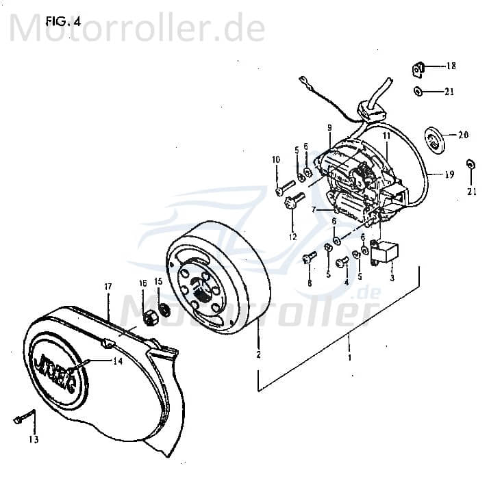 Jincheng JC 50 Monkey Repl. O-Ring 50ccm 2Takt 7D17-J7-6-1.7 Motorroller.de Gummidichtung Dichtring Gummiring Oring Gummi-Ring Dicht-Ring 1E40QMB