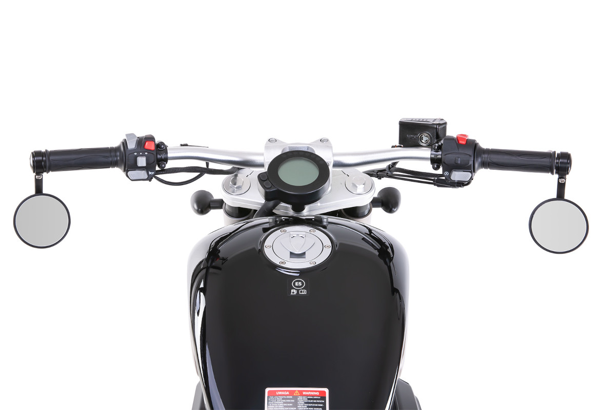 Motorrad Fighter 300 BC-RS schwarz Euro 5 300ccm Schaltmoped Chopper 129 km/h