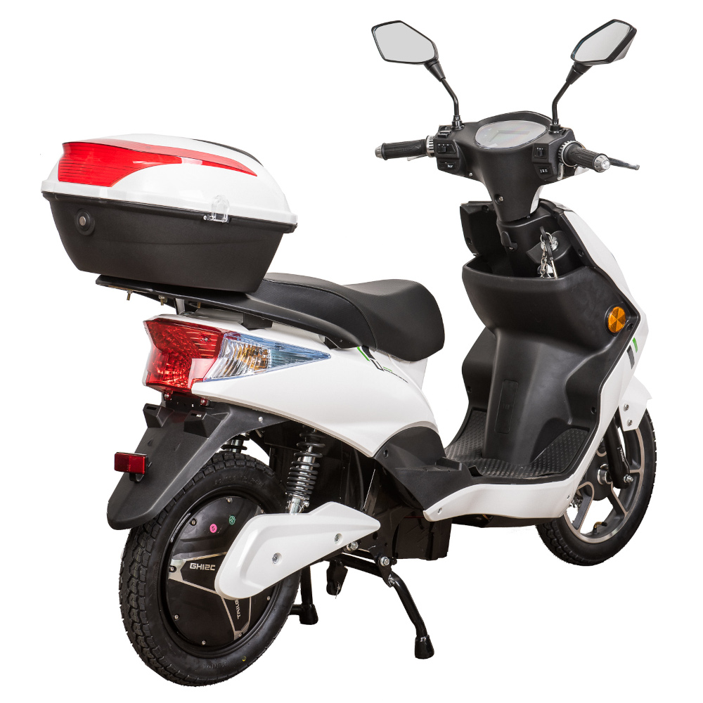Elektroroller Scoody 25 W ZT-27 weiß 900W 25 km/h Graphen-Akku E-Roller E-Scooter Mofa