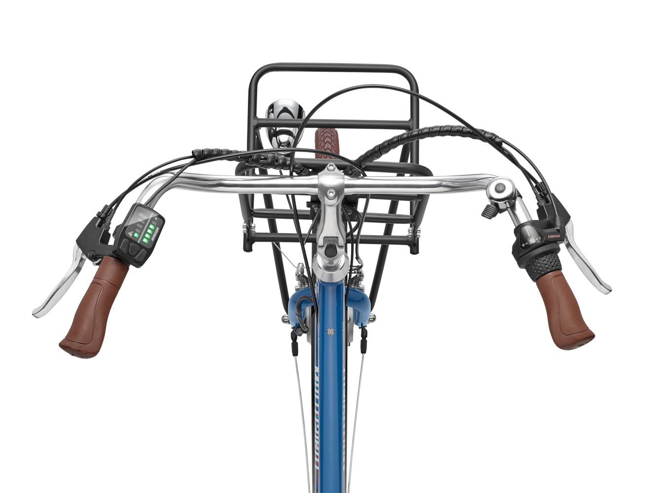 E-Bike Telefunken RT530 Multitalent Elektrofahrrad City-Pedelec blau 28" RH 50cm E-Fahrrad Citybike