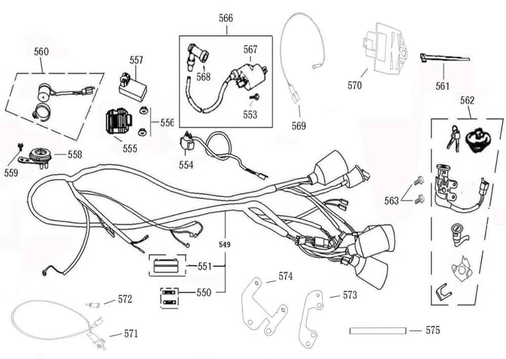 Sicherung 15A Schmelzsicherung Absicherung 50ccm 98200-11500 Motorroller.de Absicherung Stromsicherung Überlastsicherung AGM 50ccm-4Takt Moped Mokick
