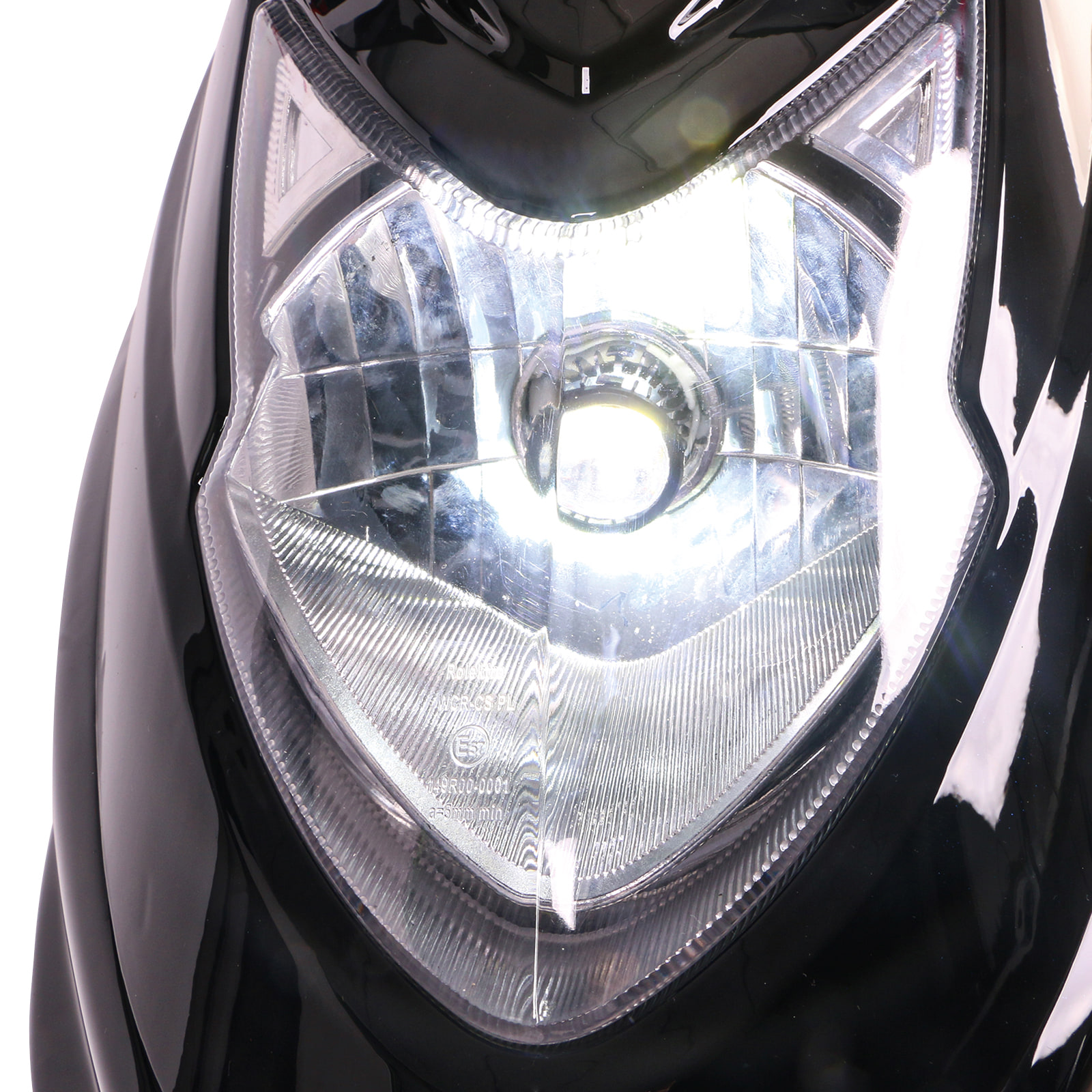 Elektroroller Scoody 45 HL schwarz 45 km/h 2000 Watt 60V-20Ah Lithium-Akku E-Roller E-Scooter Elektroscooter