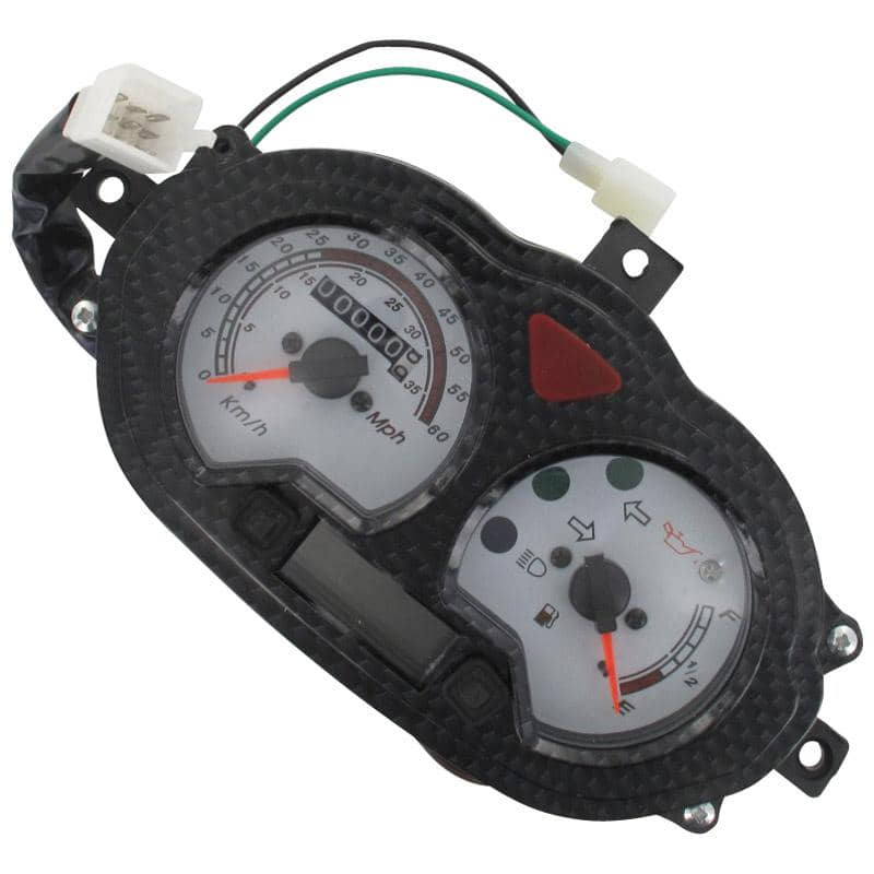Rex Stratos Chicago Geschwindigkeitsanzeige Tacho Motorroller.de Geschwindigkeitsmesser 50ccm 2Takt 1E40QMB YY50QT-28 50cc 2T Minarelli