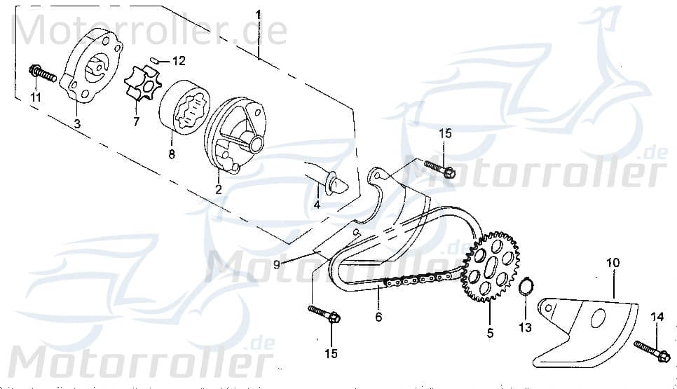 Öl-Deckel 150ccm Tongjian Buggy 250ccm 4Takt Motorroller.de 250ccm-4Takt Strassenbuggy 250 Sport Straßenbuggy 250 Ersatzteil Service Inpektion