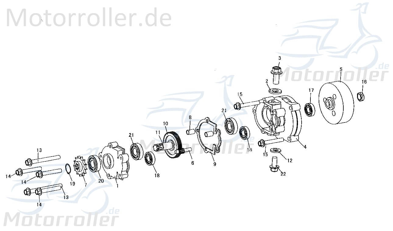 Kugellager 102 Tongjian GB276-82102 Motorroller.de